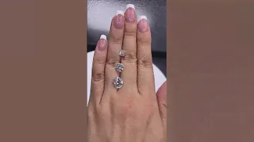 Lab grown diamonds under light box LED lighting ✨ #diamonds #labgrown #labdiamonds