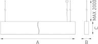 Комплект подвесов PROFIL L/H suspension kit (1 pcs) | 2398000180 Световые Технологии