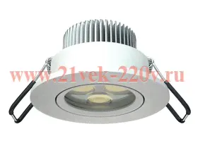 Cветильник DL SMALL 2023-5 LED WH Световые Технологии-0