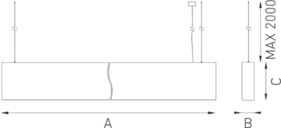Комплект подвесов PROFIL L/H suspension kit (1 pcs) | 2398000180 Световые Технологии